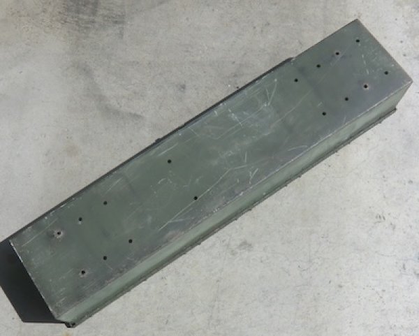 画像5: 軍用ボックス　USMC　スチール　約95×16×22cm　中古良品 (5)