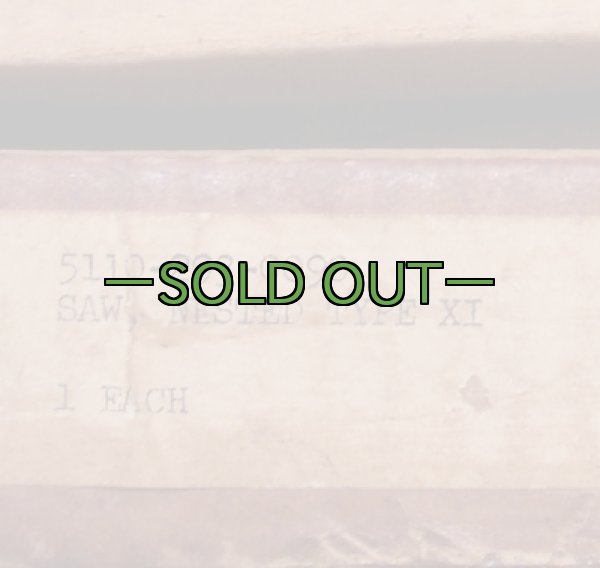 画像6: 軍用ノコギリセット　60年代 (6)