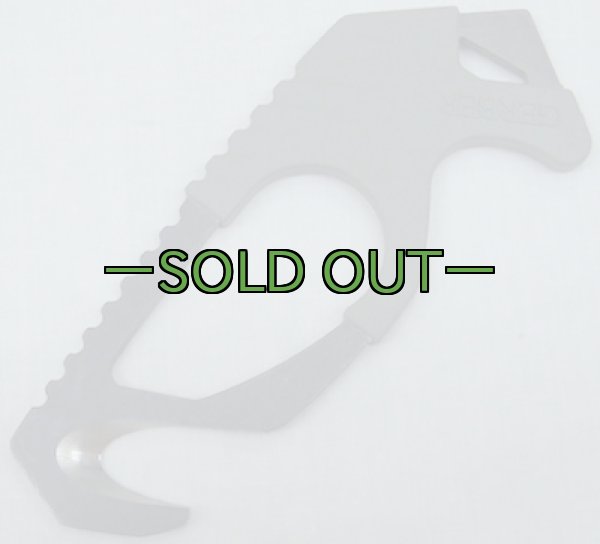 画像2: レスキューフック　カッター　ガーバー　ケース付　FG色 (2)