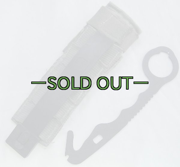 画像2: レスキューフック　カッター　ベンチメイド　ACU用　ポーチ付 (2)