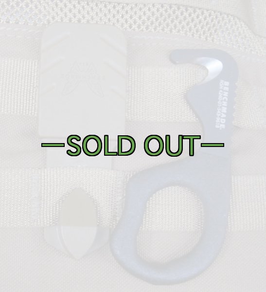 画像10: レスキューフック　カッター　ベンチメイド　シース付き　コヨーテ (10)