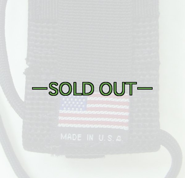 画像3: ナイフシース　ホルダー　MOLLE化　黒 (3)