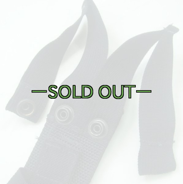 画像4: ナイフシース　ホルダー　MOLLE化　黒 (4)