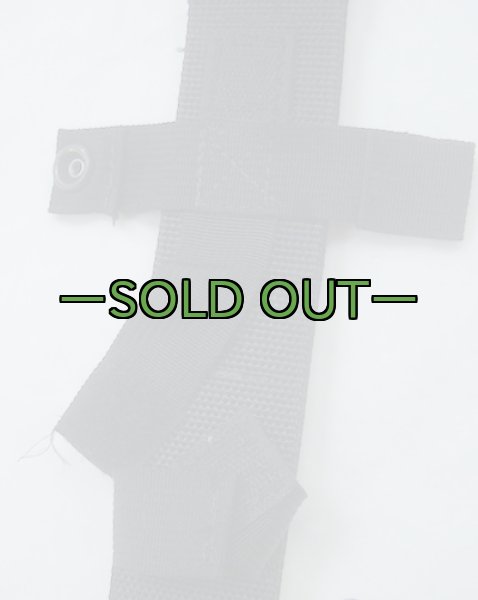 画像7: ナイフシース　ホルダー　MOLLE化　黒 (7)