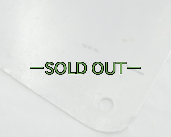 画像3: クリップボード　アルミ　WARNINGプレート　立ち入り禁止　中古良品 (3)