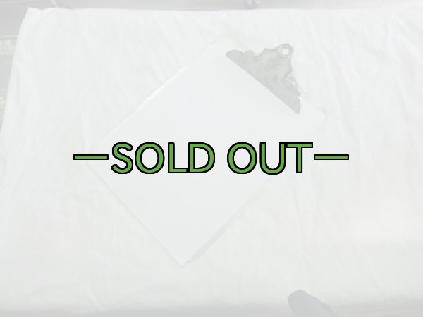 画像11: クリップボード　アルミ　WARNINGプレート　立ち入り禁止　中古良品 (11)