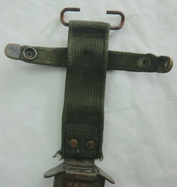 画像7: M8A1スキャバード　M7銃剣のサヤ　中古良品03 (7)