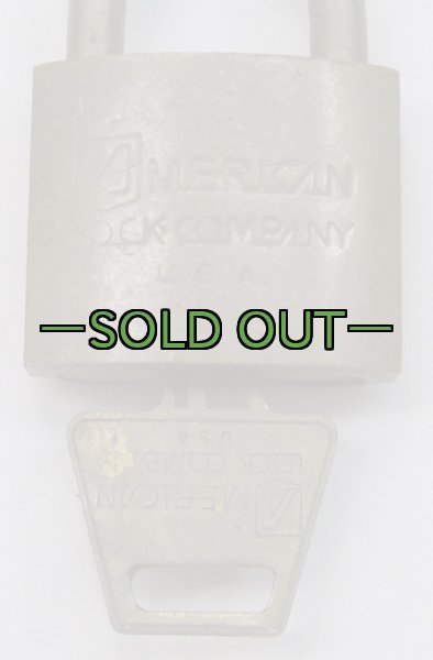 画像3: 軍用パドロック　US刻印　AMERICAN LOCK (3)