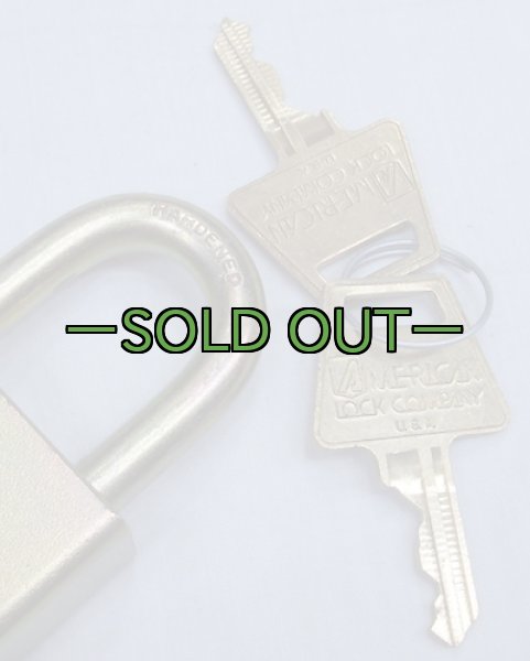 画像3: 軍用パドロック　US刻印　AMERICAN LOCK (3)