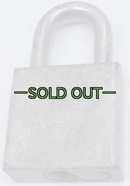 画像4: 軍用パドロック　US刻印　AMERICAN LOCK　中古良品 (4)