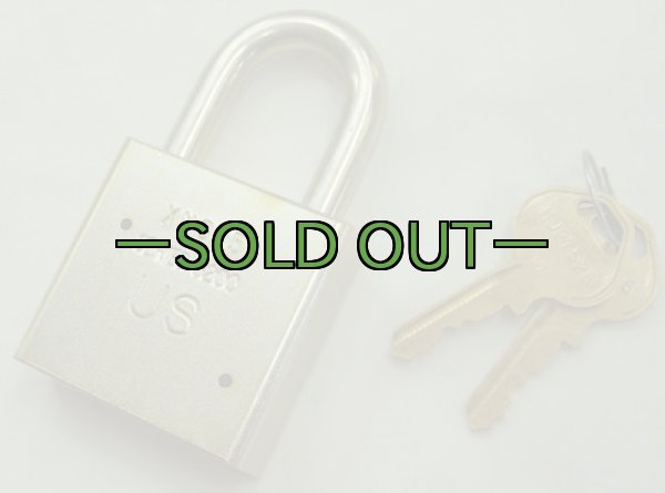 画像2: 軍用パドロック　US刻印　AMERICAN LOCK (2)