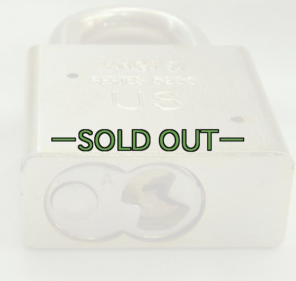 画像5: 軍用パドロック　US刻印　AMERICAN LOCK (5)