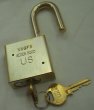 画像4: 軍用パドロック　US刻印　AMERICAN LOCK (4)