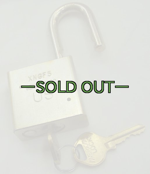 画像4: 軍用パドロック　US刻印　AMERICAN LOCK (4)