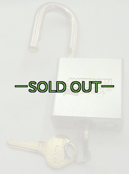 画像3: 軍用パドロック　US刻印　AMERICAN LOCK (3)