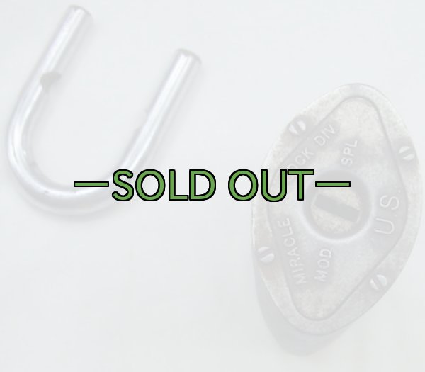 画像5: 軍用パドロック　武器庫用　ヘビーウェイト　MIRACLE LOCK DIV (5)