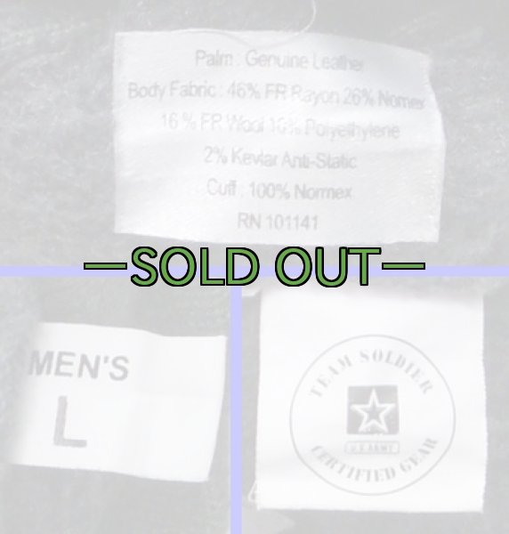 画像3: 防寒難燃グローブ　ARMY (3)