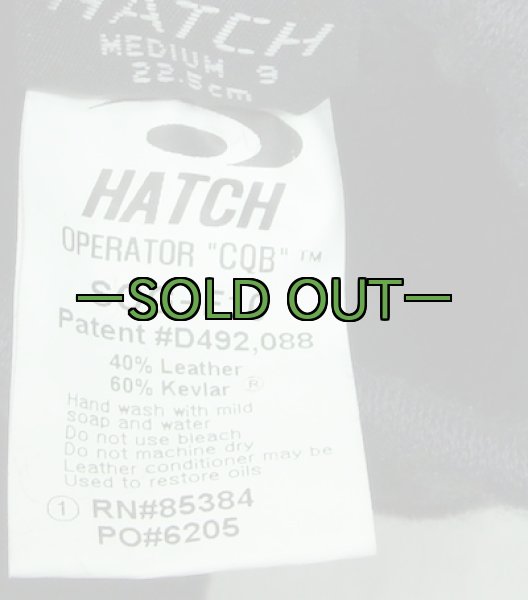 画像3: HATCHオペレーターCQBグローブ　黒 (3)