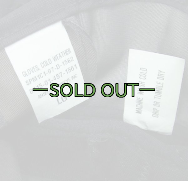 画像4: 防寒ゴアテックス？グローブ　黒 (4)