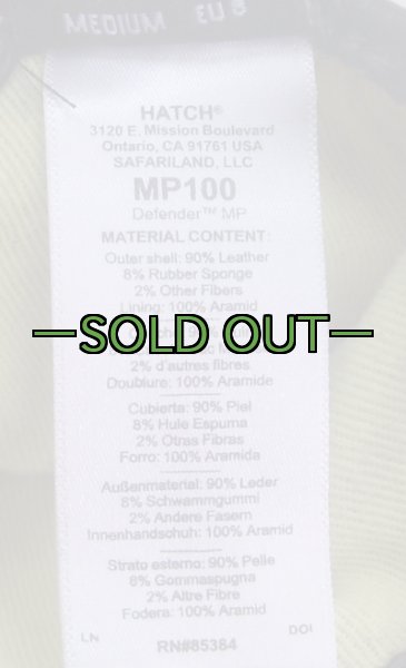 画像5: HATCHディフェンダーグローブ MP100 (5)