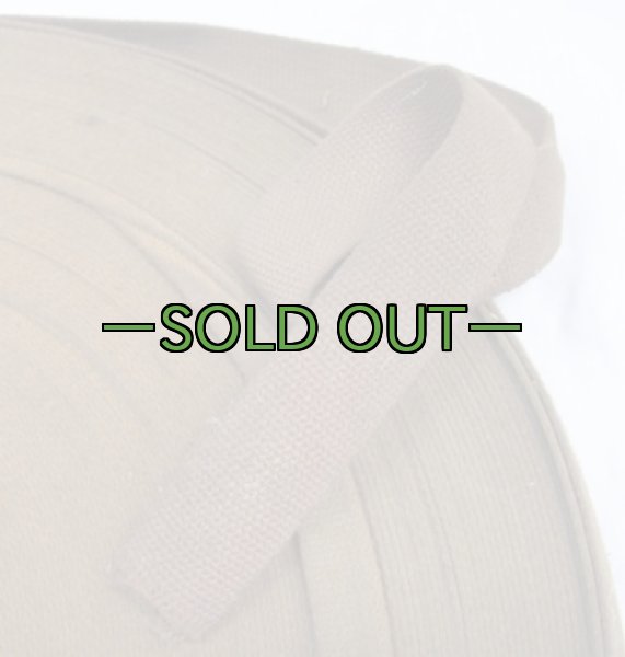 画像2: バイアステープ　幅19mm　コットン　50〜60年代　茶 (2)