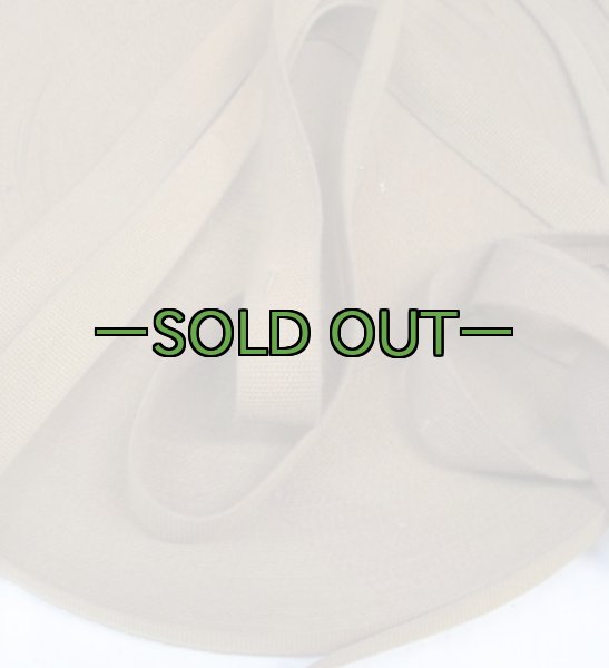 画像3: バイアステープ　幅19mm　コットン　50〜60年代　茶 (3)