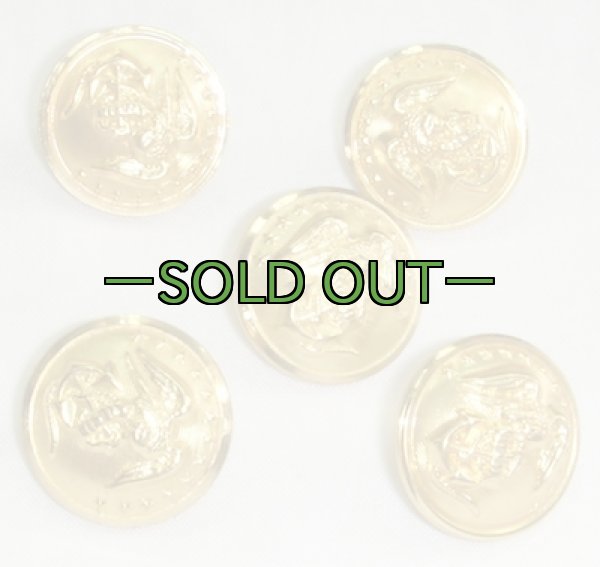 画像2: MCブルードレス用ボタン　小　5個セット (2)