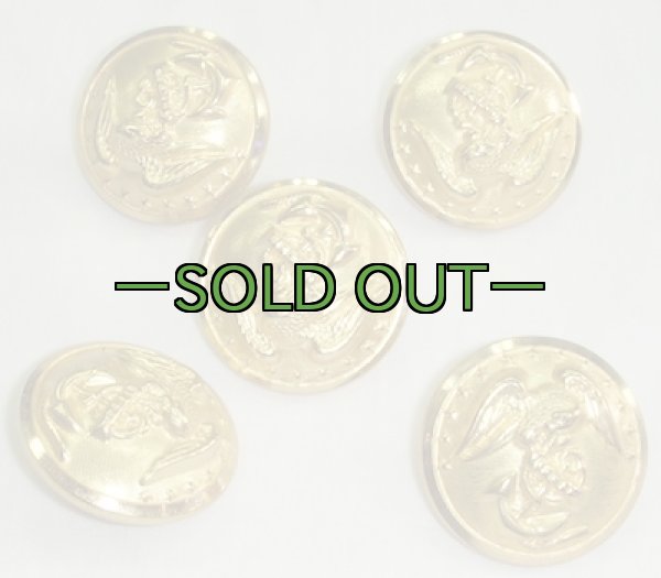 画像2: MCブルードレス用ボタン　大　5個セット (2)