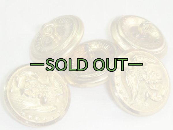 画像7: MCブルードレス用ボタン　大　5個セット (7)