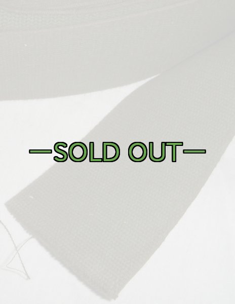 画像4: コットンテープ　幅50mm　コットン　90年代　OD (4)