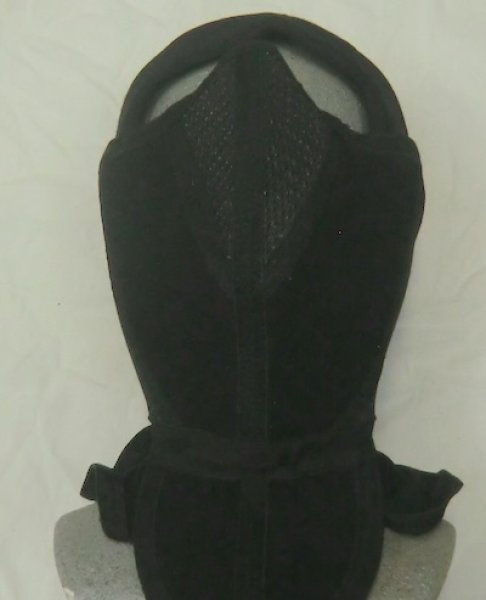 画像2: フェイスマスク　黒　UTM (2)