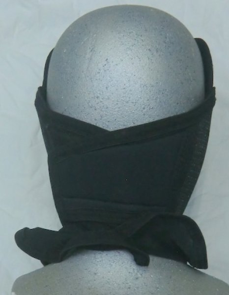 画像5: フェイスマスク　黒　UTM (5)