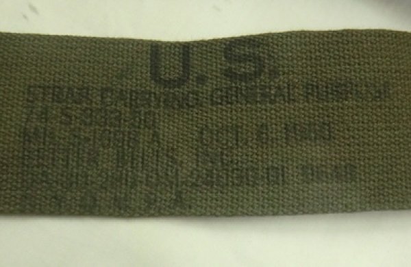 画像4: 汎用ストラップ　コットン　50〜60年代　スチール (4)