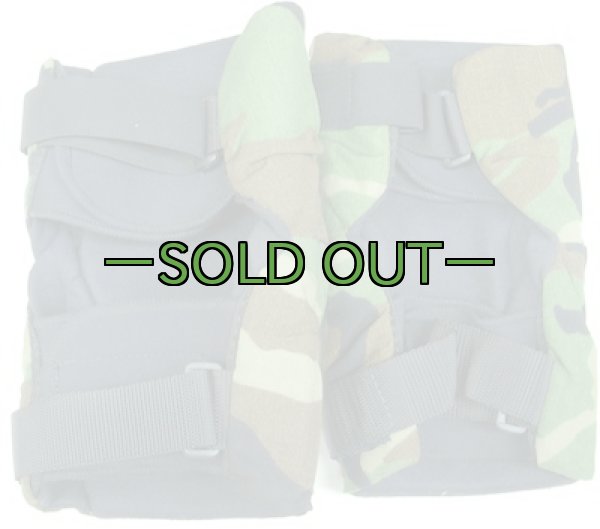 画像2: ニーパッド　BIJAN　ウッドランド (2)