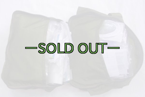 画像8: 航空機用ファーストエイド ポーチ　薄手ナイロン　中身入り　中古上 (8)