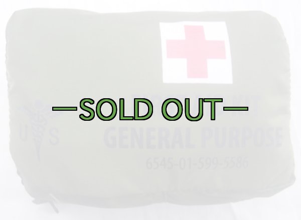 画像2: 航空機用ファーストエイド ポーチ　薄手ナイロン　中身入り　極上品 (2)