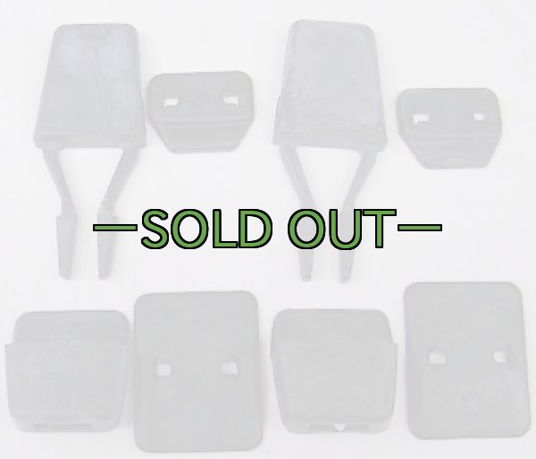 画像4: プラスティック留め具　60〜70年代　2組セット (4)