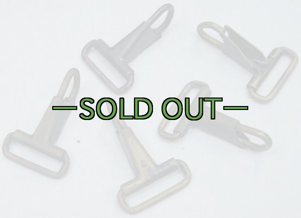 画像2: 軍用金具 フック　Hサス　ブラス01 (2)