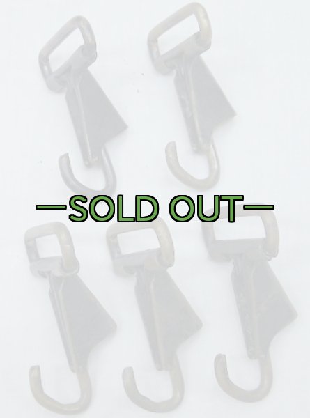 画像6: 軍用金具 フック　Hサス　ブラス01 (6)