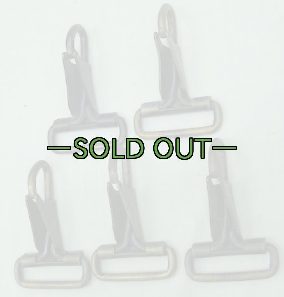 画像4: 軍用金具 フック　Hサス　ブラス01 (4)