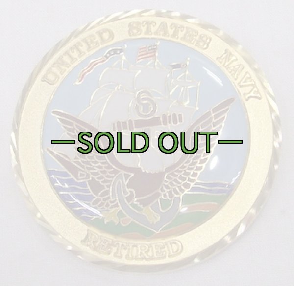 画像2: チャレンジコイン USN　リタイア (2)