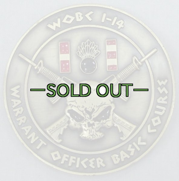 画像3: チャレンジコインMC WARRANT OFFICERBASIC COURSE (3)