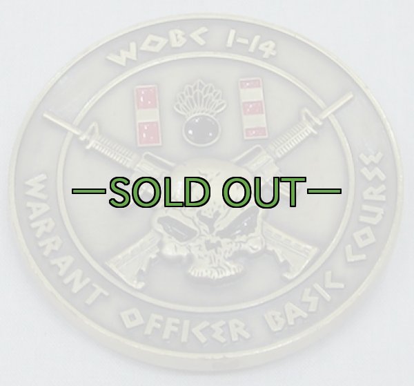 画像4: チャレンジコインMC WARRANT OFFICERBASIC COURSE (4)