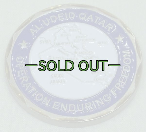 画像3: チャレンジコインALUDEID QATAR OEF (3)