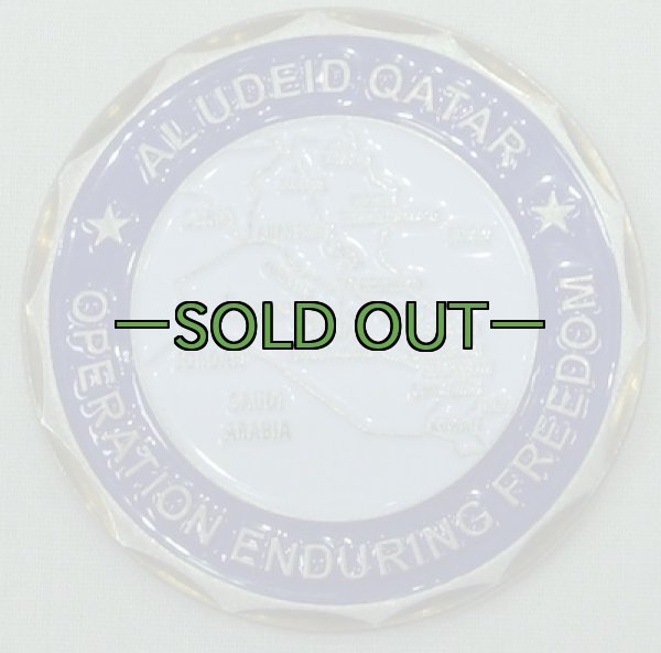 画像4: チャレンジコインALUDEID QATAR OEF (4)