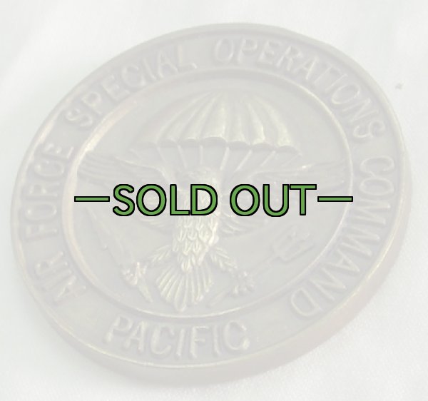 画像2: チャレンジコインAFSOC PACIFIC (2)