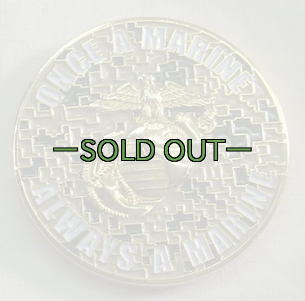 画像2: チャレンジコインONCE A MARINE (2)