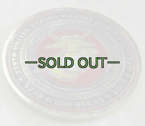 画像2: チャレンジコインUNITED STATES MARINE CORP BIRTHDAY 2014 (2)