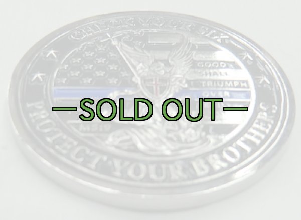 画像4: チャレンジコインWOODRUFF POLICE (4)