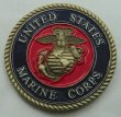 画像1: チャレンジコインUNITED STATES MARINE CORP CAMP HANSEN (1)